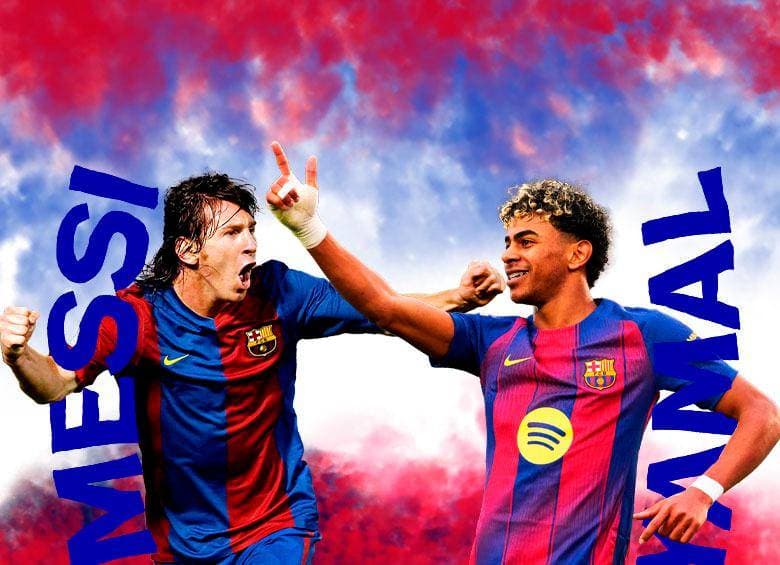 Lamine Yamal supera récord de precocidad de Messi en Barcelona