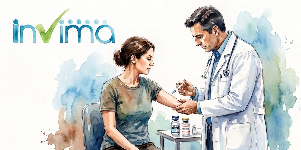 Alerta sanitaria por péptidos para bajar de peso sin registro