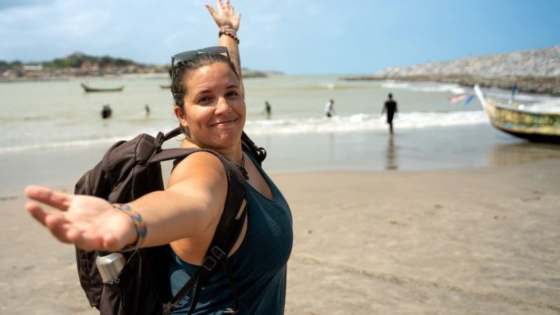 Una uruguaya recorre África sola desde hace dos años y desmonta los prejuicios